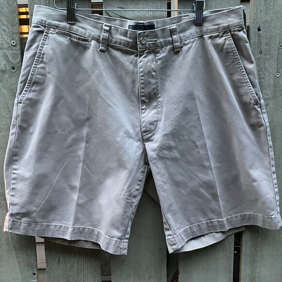 Vintage 90s Ralph Lauren Prospect Cotton Shorts Sz 38 - Picture 1 of 9
